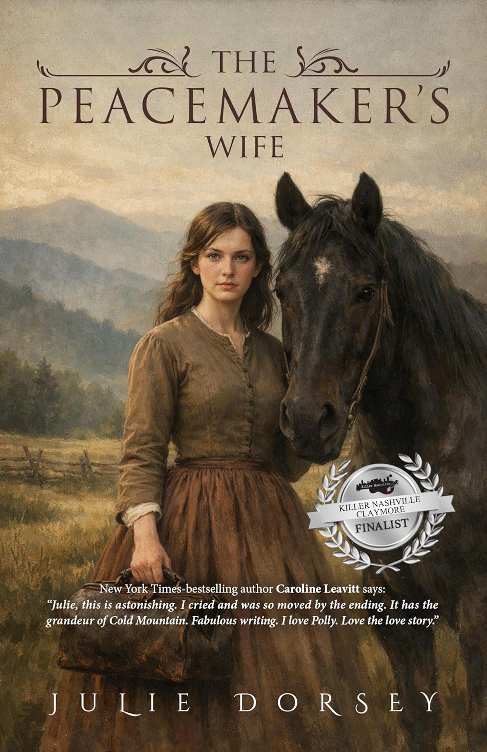 Der historische Krimiroman „Die Frau des Friedensstifters“ von Julie Dorsey ist live!